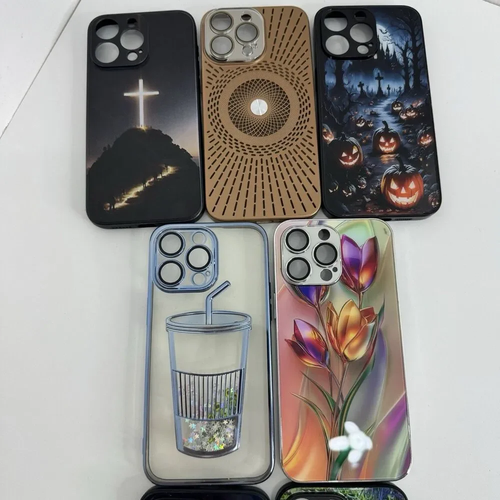 Lot Of 7 iPhone 13 Pro Max Phone Case Lot Phone Cases 2 Are Lighted